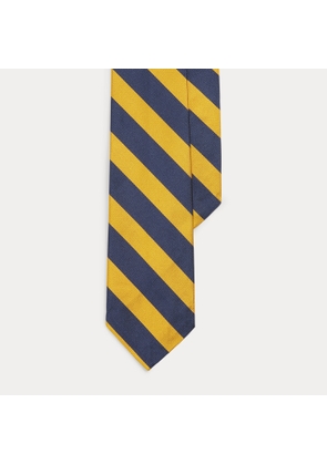 Striped Silk Repp Narrow Tie