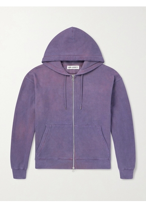 Our Legacy - Rascal Cotton-Jersey Zip-Up Hoodie - Men - Purple - IT 44