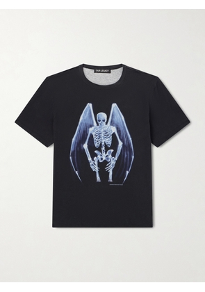 Our Legacy - New Box Printed Cotton-Jersey T-Shirt - Men - Black - IT 44