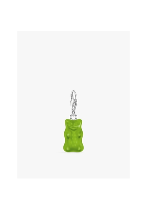 Womens Thomas Sabo x Haribo Goldbear Sterling-Silver and Crystal Glass Charm