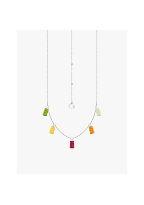 Womens Thomas Sabo x Haribo Goldbear-Charm Sterling-Silver and Glass Necklace