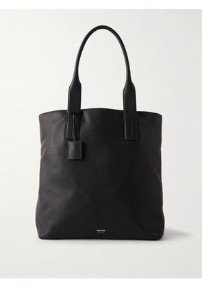 TOM FORD - North-South Leather Tote Bag - Men - Black