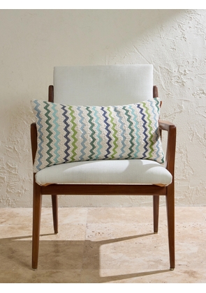 Missoni Home - Capri Striped Bouclé Cushion - Men - Green