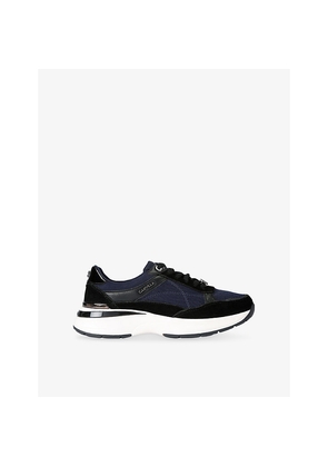 Womens Carvela Presto Suede and Fabric Trainers