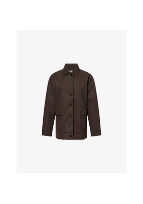 Womens Dissh Otis Faux-Suede Jacket