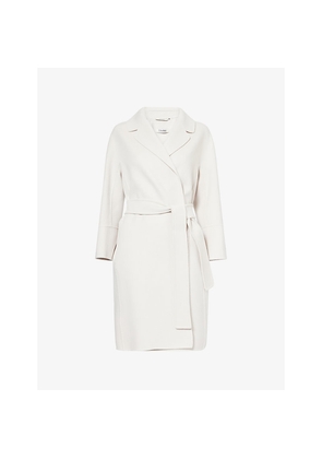 Womens Max Mara Short Brushed Wool Coat