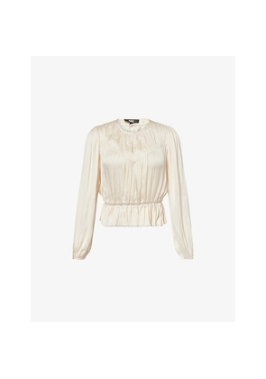 Womens Paige Gansevoort Satin Top