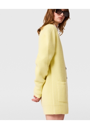 Stella McCartney - Chunky Knit V-Neck Cardigan, , Size: L