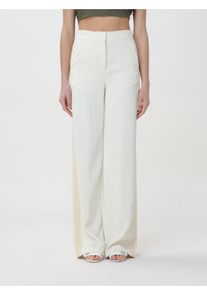 Pants TWINSET Woman color White