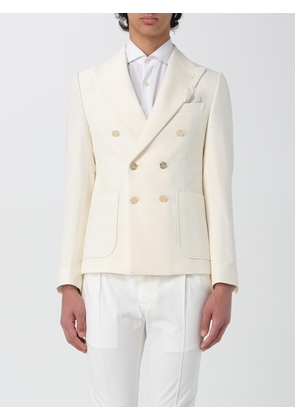 Blazer DANIELE ALESSANDRINI Men color Cream