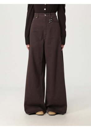 Pants SPORTMAX Woman color Brown
