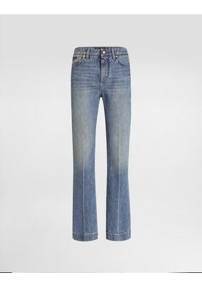 Dolce & Gabbana 5-pocket Denim Trousers - Woman Denim And Jeans Multi-colored 38