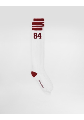 Dolce & Gabbana Ribbed Socks - Man Socks Multicolor M