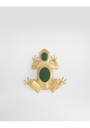 Dolce & Gabbana Sartoria Frog-shaped Brooch - Man Bijoux Gold Metal Onesize