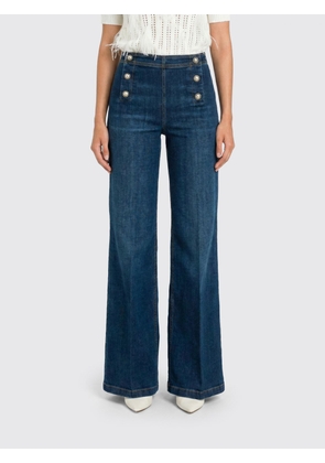 Jeans TWINSET Woman color Denim