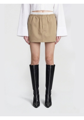 Skirt ALEXANDER WANG Woman color Beige