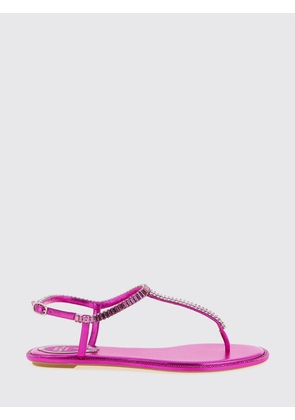 Heeled Sandal RENE CAOVILLA Woman color Fuchsia