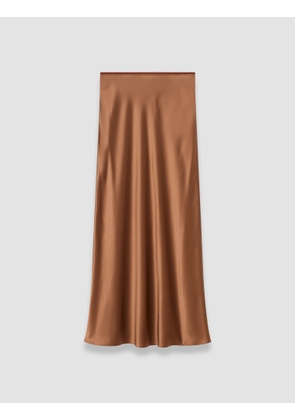 Isaak Long Silk Satin Skirt - Regular / 32