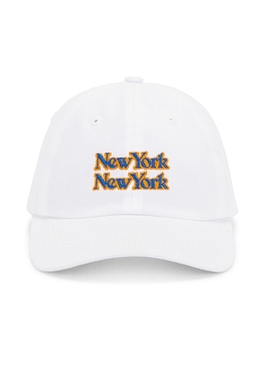 Corridor NY NY Cap in White - White. Size all.