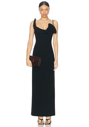 Magda Butrym Midi Dress in Black - Black. Size 38 (also in ).