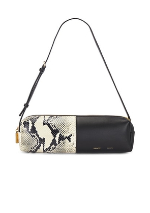KHAITE Kye Shoulder Bag in Fern Multi - Black,Grey. Size all.
