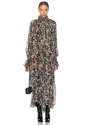 KHAITE Edgar Dress in Black Multi - Black. Size S (also in XS).