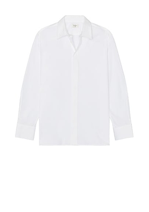 Saint Laurent Poplin Shirt in White - White. Size 38 (also in ).