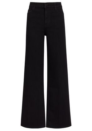Frame Le Slim Palazzo Wide-leg Jeans - Black - 26 (W26 / UK8 / S)