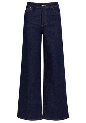 Frame Le Slim Palazzo Wide-leg Jeans - Navy - 24 (W24 / UK6 / XS)