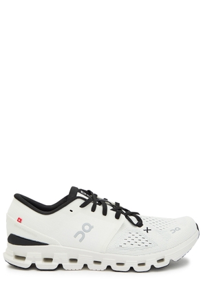 ON Cloud X 4 Panelled Mesh-knit Sneakers - Ivory - 8.5 (IT42 / UK8)