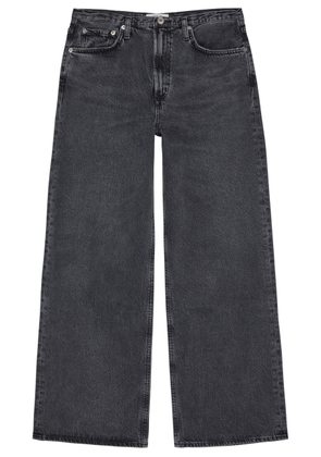 Agolde Keira Straight-leg Jeans - Black - 28 (W28 / UK10 / S)