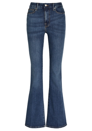Good American Good Legs Skinny Flared-leg Jeans - Blue - 6 (W28 / UK10 / S)
