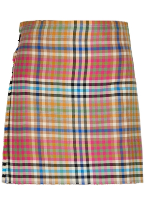 Vivienne Westwood Checked Wool Mini Kilt - Multicoloured 1 - 44 (UK12 / M)