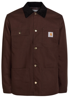 Carhartt Wip Michigan Canvas Jacket - Burgundy - S