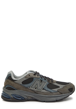 New Balance 2010 Panelled Suede and Mesh-knit Sneakers - Black - 10 (IT44 / UK10)