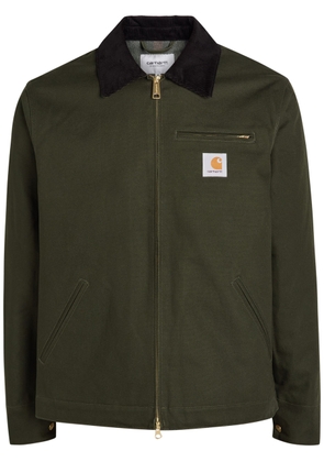 Carhartt Wip Detroit Canvas Jacket - Olive - L