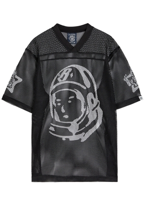 Billionaire Boys Club Logo-print Mesh Football T-shirt - Black - S