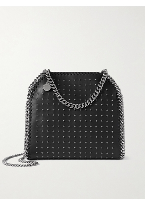 Stella McCartney - The Falabella Mini Studded Shoulder Bag - Black - One size