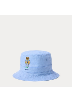 Polo Bear Linen Bucket Hat