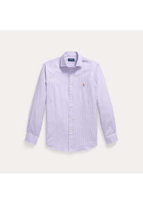 Custom Fit Striped Stretch Oxford Shirt