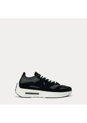 Boerum Suede-Paneled Knit Sneaker