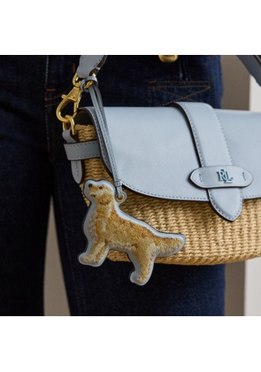 Embroidered Golden Retriever Charm