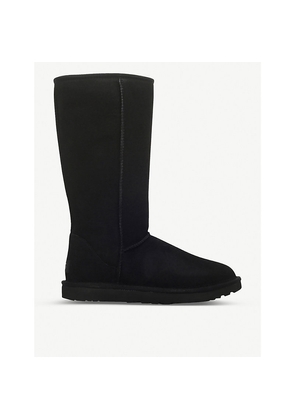 Womens UGG Classic Ll Tall Sheepskin and Suede Boots