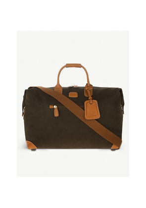 Mens Brics Life Small Woven Holdall Duffle Bag