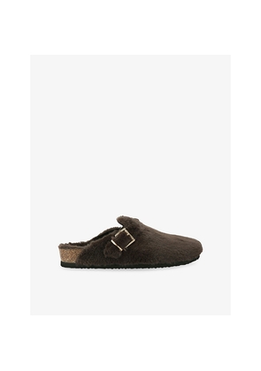 Womens KG Kurt Geiger Nia Faux-Fur Mules