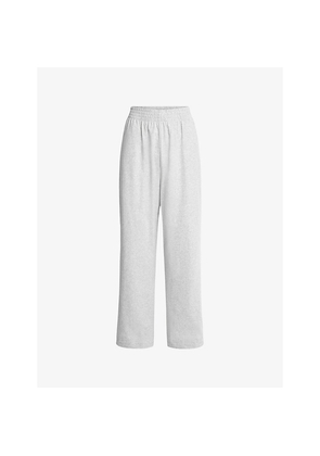 Womens Skims Wide-Leg Cotton-Jersey Trousers