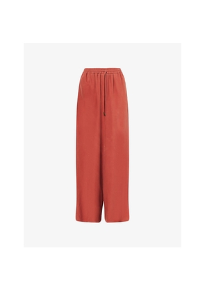 Womens Max Mara Wide-Leg Silk Trousers