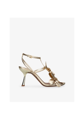 Womens Zimmermann Orchid 85 Leather Sandals