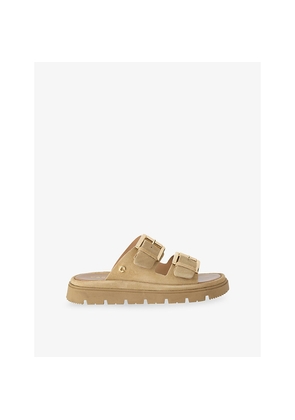Womens Carvela Comfort Pavilion Suede Sandals