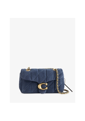 Womens Coach Tabby 20 Suede Shoulder Bag